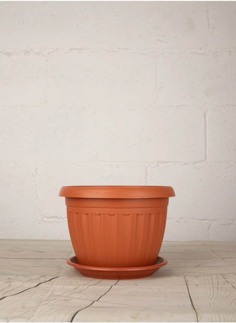 GROW - Khorshed 20cm German pot plastic - Image 1