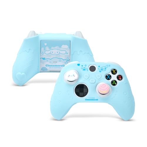 Kuitmor Cover Skin for Xbox Series X Controller, Soft Silicone Ergonomic Protective Cover Skin Case Compatible with Xbox Wireless Controller with 2 Thumb Grip Caps - DEG - Image 1