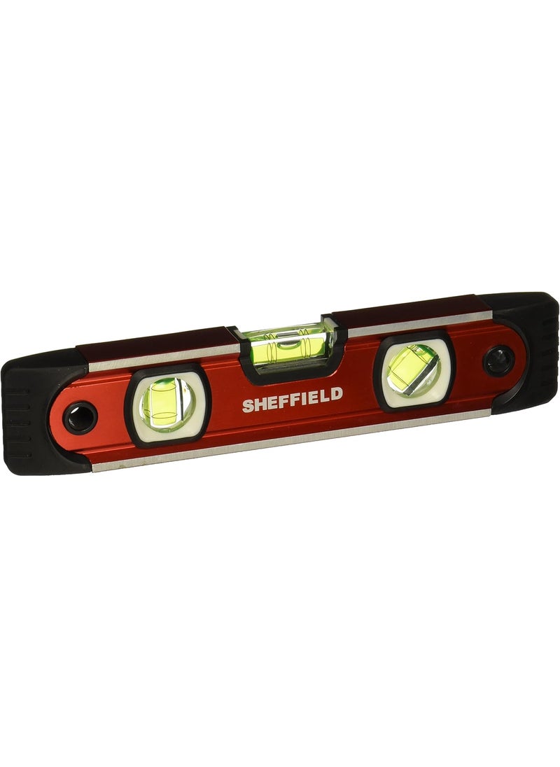 Sheffield Sheffield 58640 9 Inch Magnetic VGroove Torpedo Level  - Image 1
