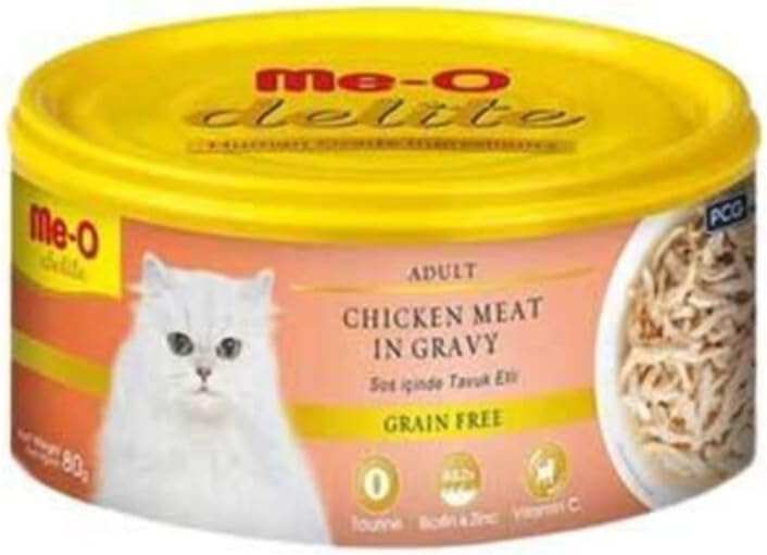 Me-O Chicken Meat in Gravy for Adult Cats - Image 1