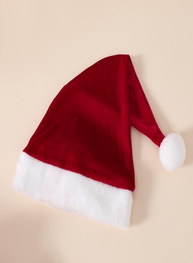 Hipea Merry Christmas Outfit Toddler Baby Girls Santa Claus Long Sleeve Bell Bottom Pant Christmas Hat Clothes Set - Image 2