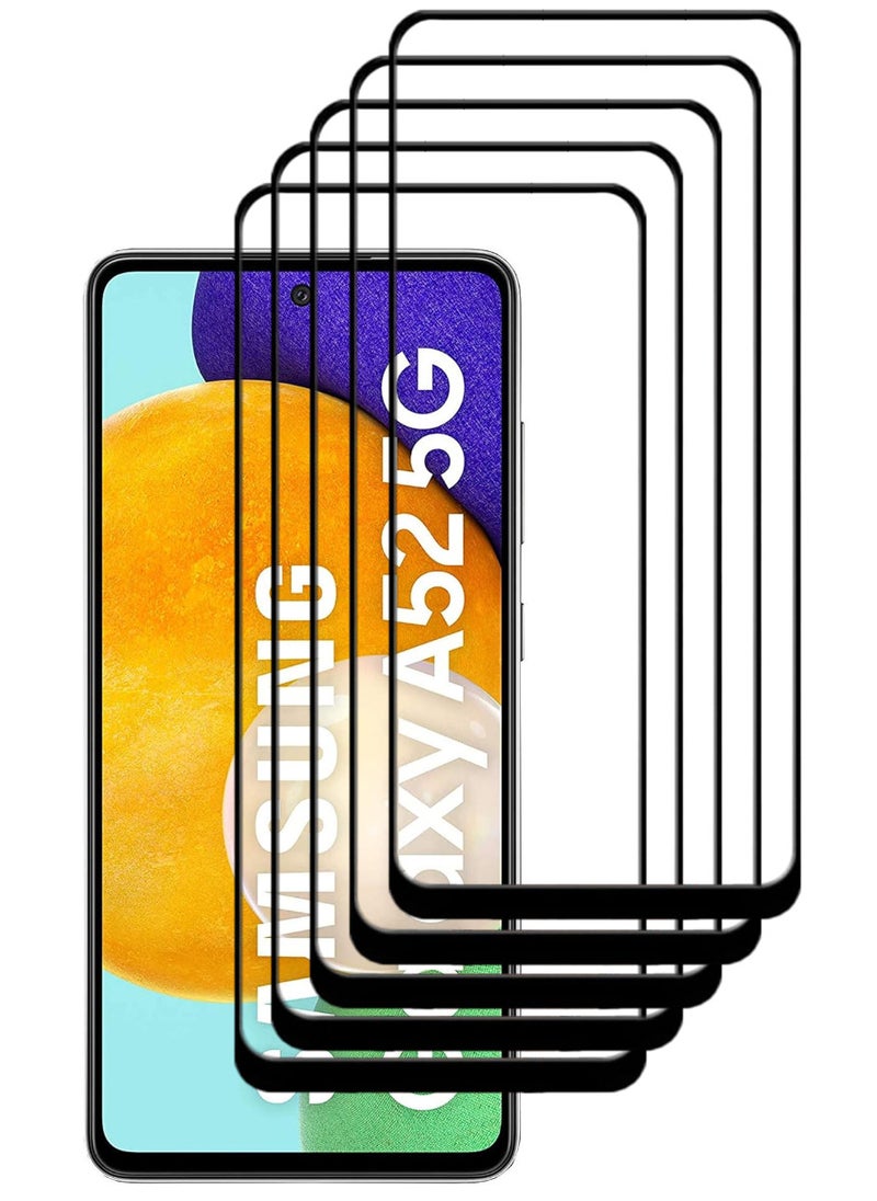 أكاليكس 5 قطع، حماية شاشة، لهاتف سامسونج جالاكسي A52 5G، جودة ممتازة. - Image 1