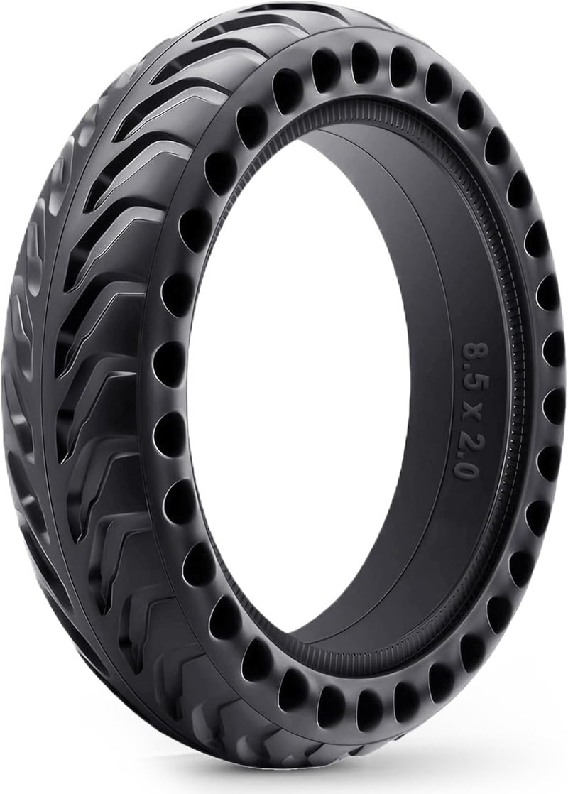 Monuary 1-Pack 50/75-6.1 Tyre for Electric Scooter, Solid Tubeless Tyres Also Compatible with Size 8.5 x 2.0 and 8 1/2 x 2, Puncture Resistant, Maintenance-Free - Image 1