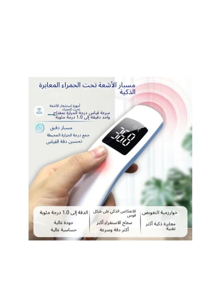 Dual Mode Forehead and Ear Thermometer, 1s Fast Reading Infrared Digital Thermometer, Medical Grade Fever Alarm Thermometer for Baby Kids Toddler Adult - Image 2