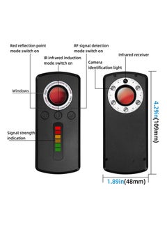 Bukela Hidden Camera Detector - Portable GPS Finder, Anti Spy Wireless Signal Scanner, Infrared Camera Detector, Listening Device Detector for Home, Office, Travel, Car  - Image 2