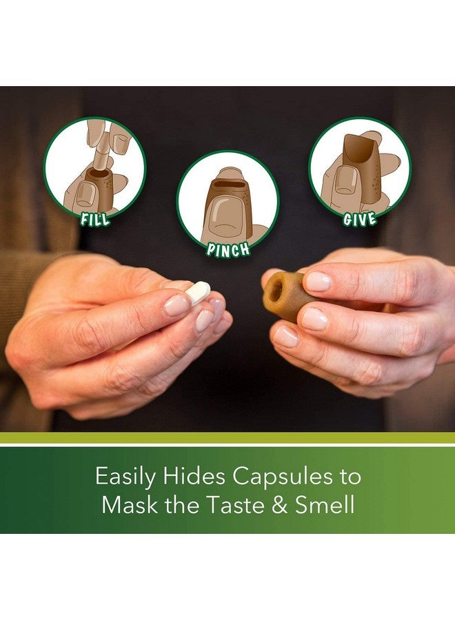 جرينيز مجموعة جرينيز أقراص جيب للكلاب (عبوة من 3 قطع) مكافآت بنكهة الكلاب (90 قرصًا) مكافآت مجمعة (بنكهة دخان الهيكوري) - Image 2