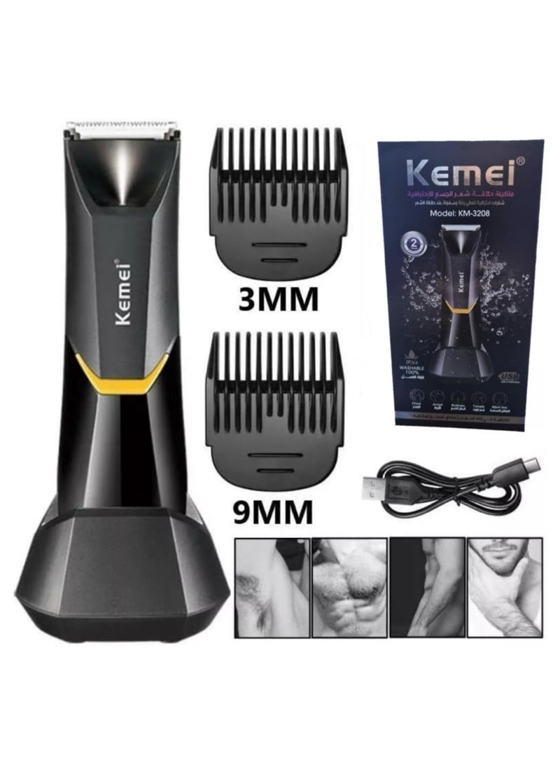 Kemei KM-3208 Professional Body Groomer (Saudi Version) - Image 5