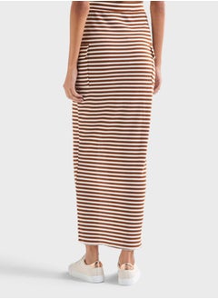 FAV Stripped Pocket Detail Skirt  - Image 2