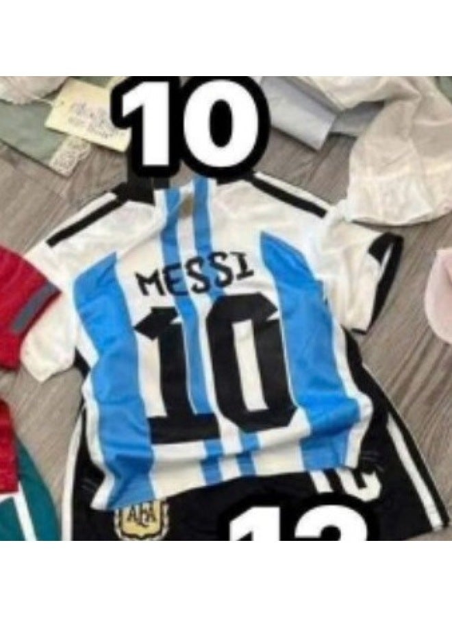 23 Argentina Home Jersey #10 Football Jersey - Image 1