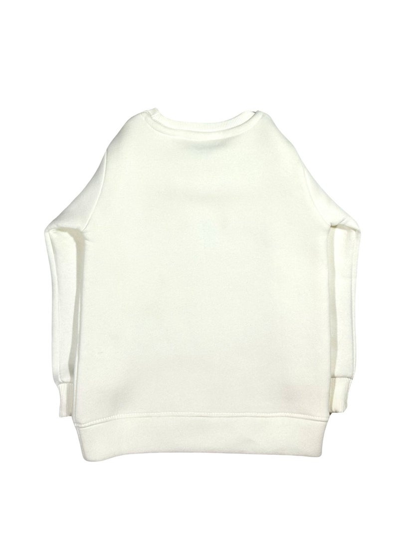 بيبي كو سويت شيرت ميلتون أوف وايت صغير وشجاع - Image 3
