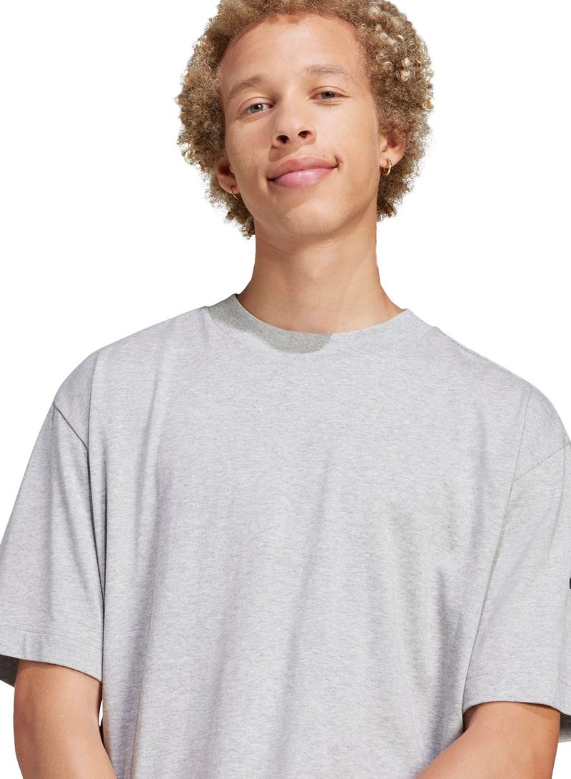 Adidas Essentials Loose Fit 3 Bar Logo T-Shirt - Image 3