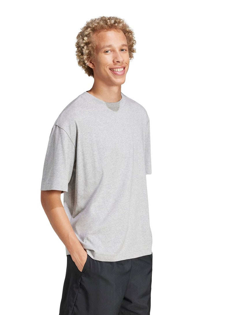 Adidas Essentials Loose Fit 3 Bar Logo T-Shirt - Image 5