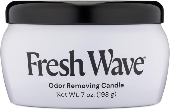 ODOR REMOVING CANDLE, 7 OZ. | SAFER ODOR RELIEF | BURNS AT LEAST 30 HOURS | NATURAL PLANT-BASED ODOR ELIMINATOR | ODOR ABSORBERS FOR HOME | CLEAN-BURNING SOY
