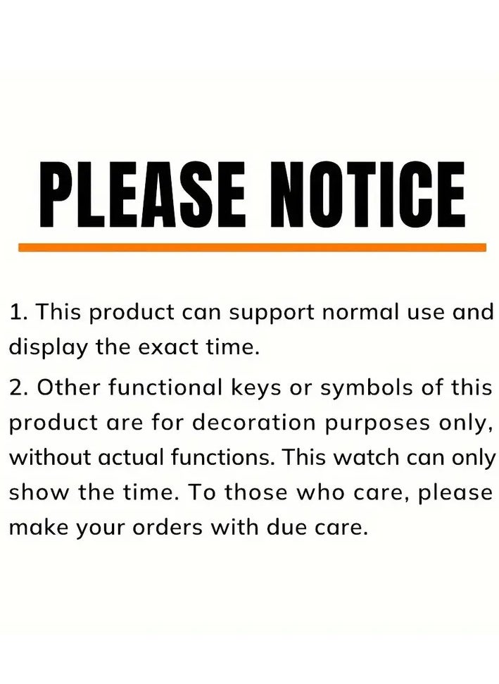 Watch Men's Trendy Multi-functional Watch With Nylon Woven Strap, Perfect For Casual Sports And As A Gift  - Image 4