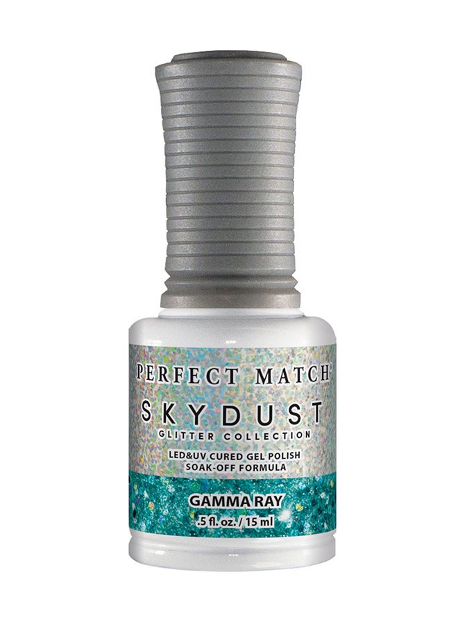 Lechat Gel Nail Polish, Gel Polish Soak Off Led U V Nail Gel Polish Sky Dust Glitter Gamma Ray Sdms01 - Image 2