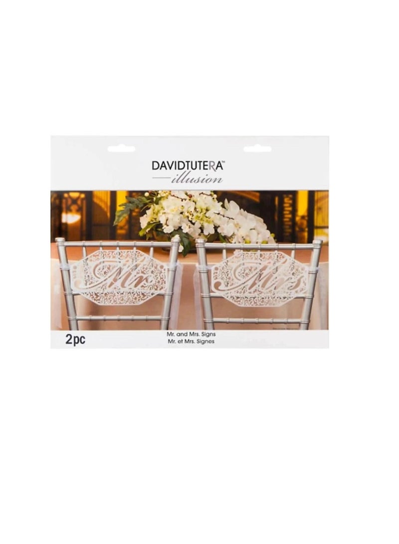 ديفيد توتيرا الوهم السيد والسيدة يموت قطع علامات 7 × 12 بوصة - Image 1