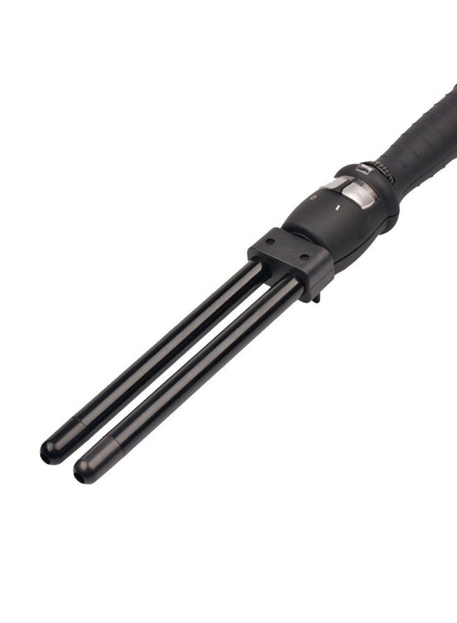 JINDIN Professional 2 Wavy Curler Barrels Wave Curly Double Curling Wand Ceramic Hair Crimper Iron Salon&Home Styling Tools for Women - Image 3
