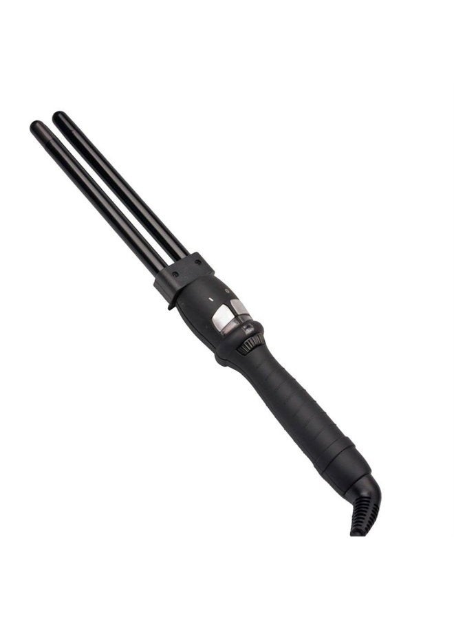 JINDIN Professional 2 Wavy Curler Barrels Wave Curly Double Curling Wand Ceramic Hair Crimper Iron Salon&Home Styling Tools for Women - Image 1