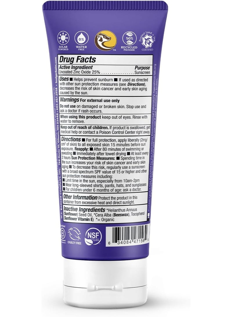 Badger Adventure Mineral Sunscreen Cream - SPF 50 - Image 2