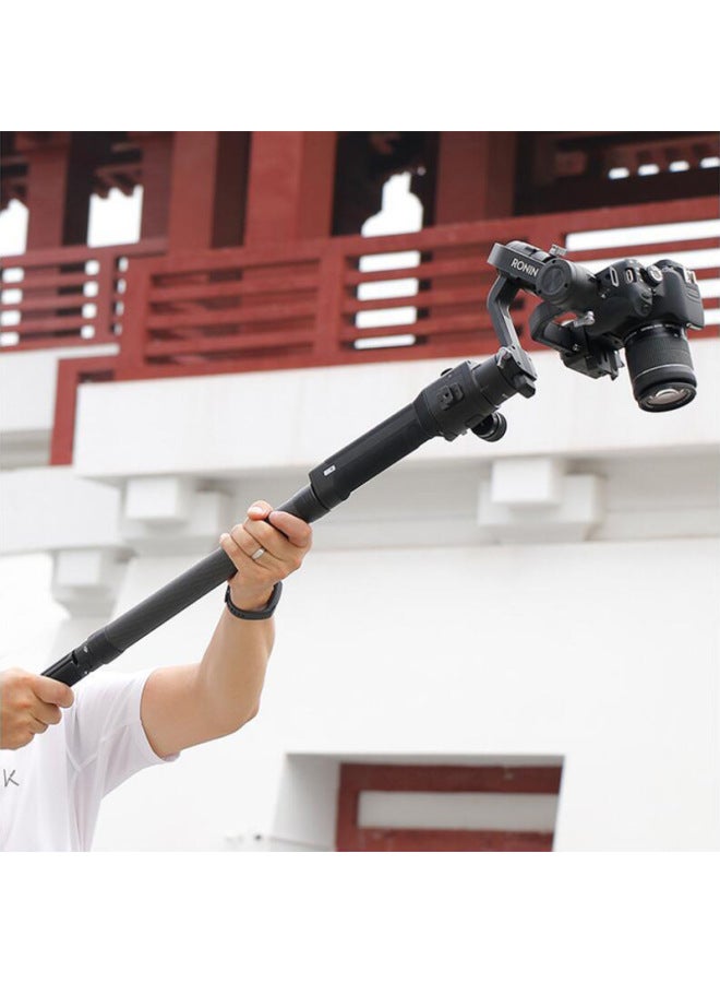 Neutral Carbon Fiber Extension Rod Dajiang Rs3mini Stabilizer Universal Camera Photography Rod Suitable For Feiyu Extension Accessories - Image 2
