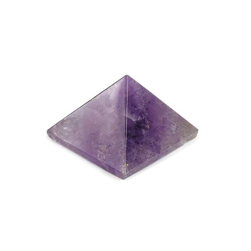 Crystu Natural Amethyst Pyramid for Reiki Healing and Crystal Healing Stone Pyramid Size 10-15 mm (Color : Purple) Pack of 1 pc - Image 5