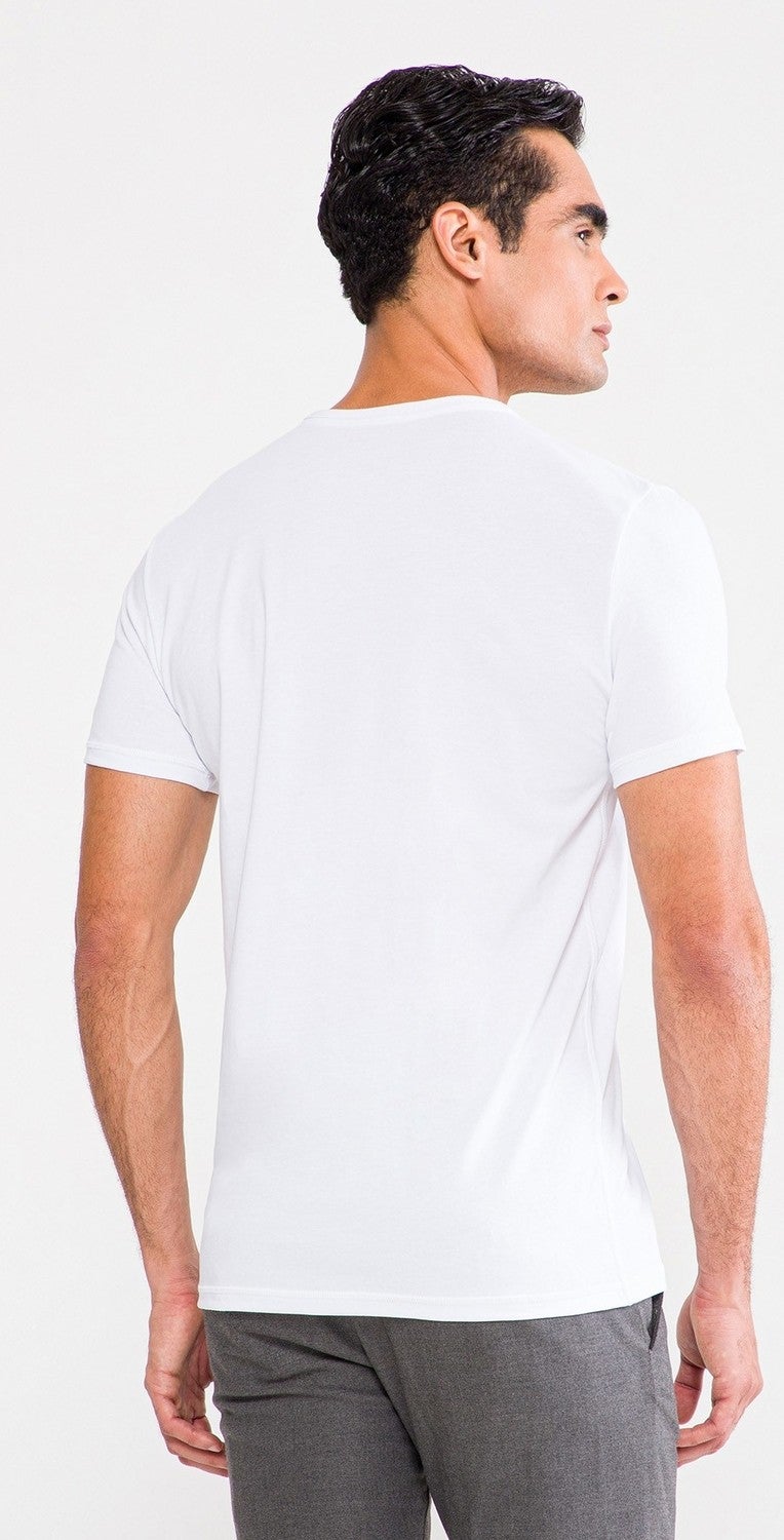 D'S DAMAT D'S Groom Men's White Undershirt  - Image 2