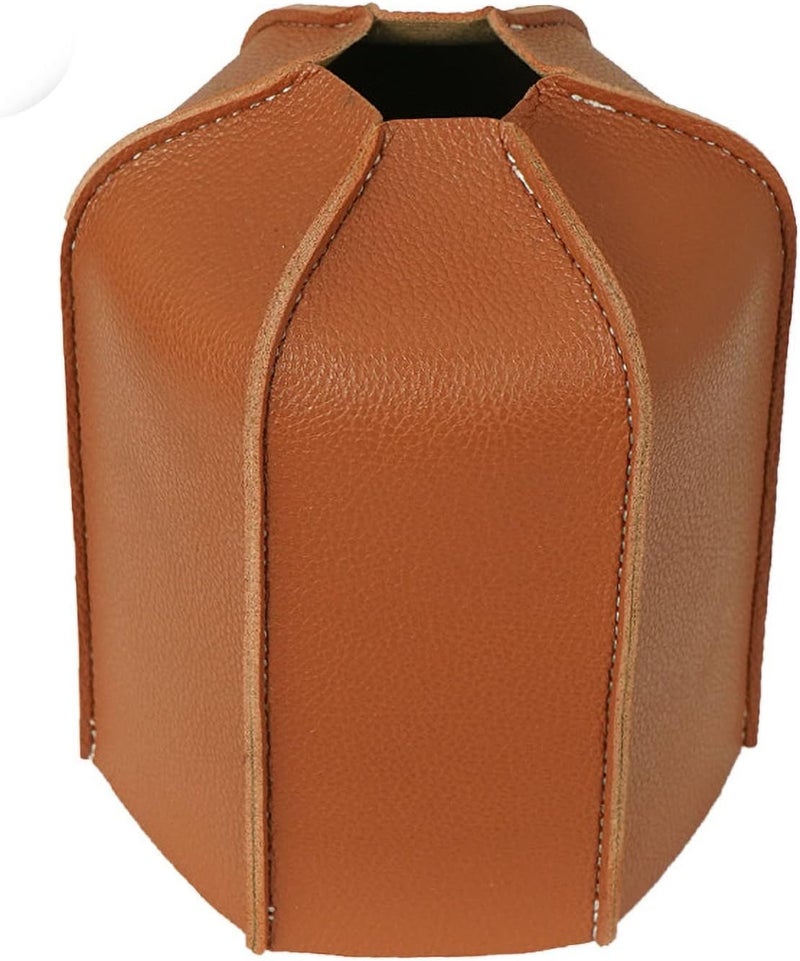 BORDSTRACT PU Leather Camping Fuel Cylinder Mini Bag - Image 1