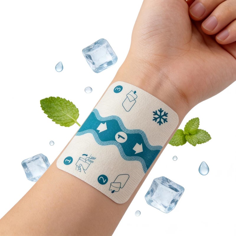 Ice Cooling Patch Sports Bandage Elastic Bandage 25 Pcs For Joints Shoulder Waist Cervical Spine Fitness Outdoor Use - Image 4