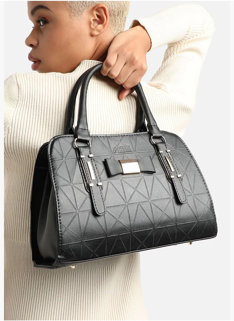Haute Sauce Textured Structured Handheld Bag