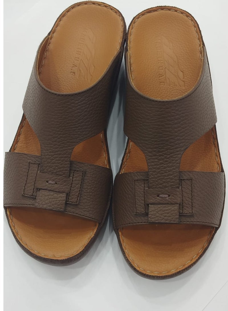 AET صنادل جلدية عربية فاخرة للرجال - Image 1