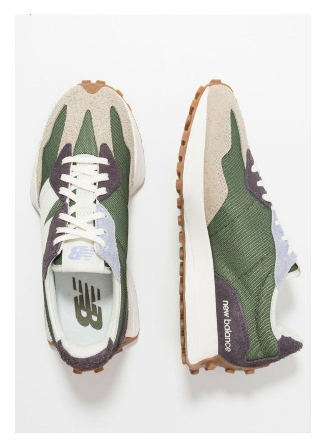 NB NB 327 Retro Classic Casual Sneakers Low Top Shoe Green  - Image 1
