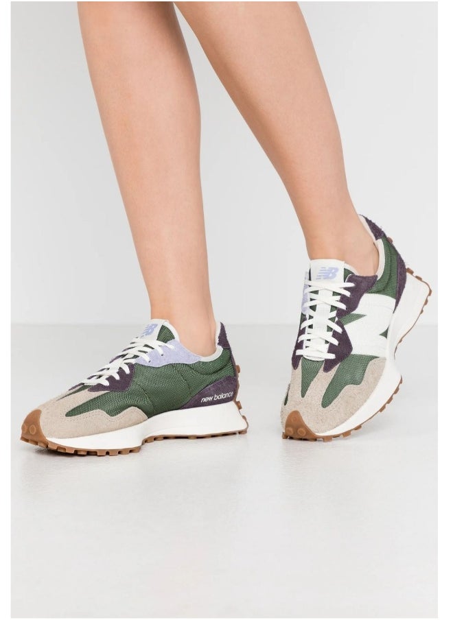 NB NB 327 Retro Classic Casual Sneakers Low Top Shoe Green  - Image 2