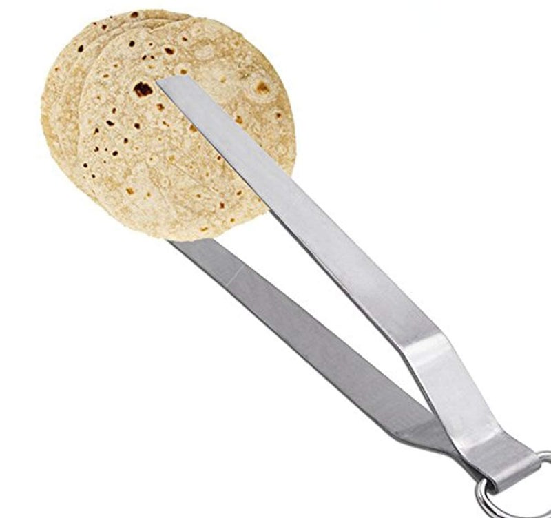 LMR3 Wooden Handle with Roasting Net, Papad Jali,Roti Grill,Chapati Grill (Square -roaster with chimts) - Image 3