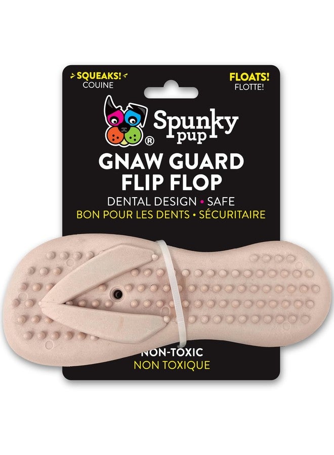 Spunky pup Gnaw Guard Squeaky Toy, Flip Flop - Image 1