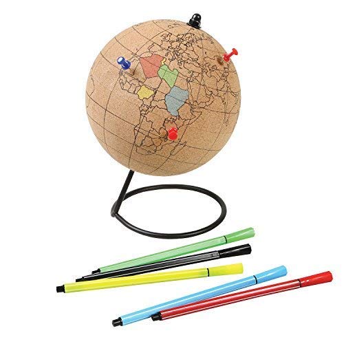 Gift Republic Color in Cork Globe - Image 4