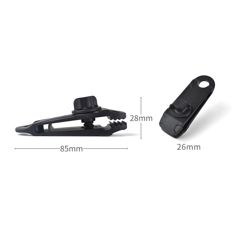 Tarpaulin Clip Tent Canopy Clip Buckle Outdoor Wind Rope Clamps Reusable Awning Clamp Camping Accessories - Image 5