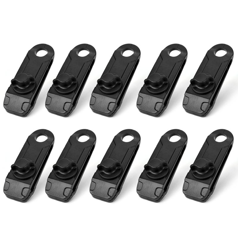 Tarpaulin Clip Tent Canopy Clip Buckle Outdoor Wind Rope Clamps Reusable Awning Clamp Camping Accessories - Image 1