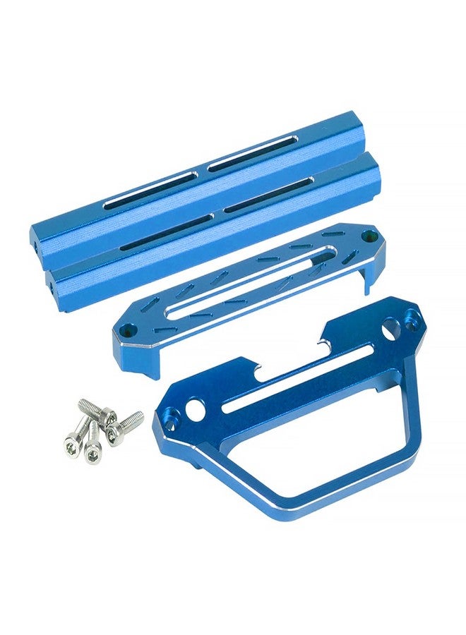 TOOMOD Aluminum Alloy RC Remote Radio Controller Bracket Holder Transmitter Protector Frame for Flysky Noble NB4 Pro NB4 Lite NB4 Protect Support (Blue) - Image 3