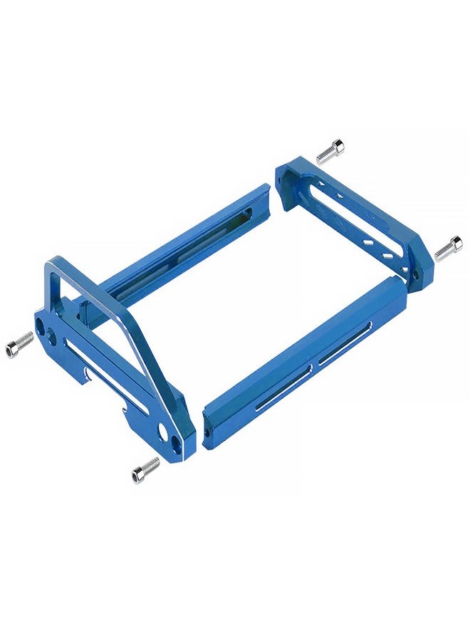 TOOMOD Aluminum Alloy RC Remote Radio Controller Bracket Holder Transmitter Protector Frame for Flysky Noble NB4 Pro NB4 Lite NB4 Protect Support (Blue) - Image 2