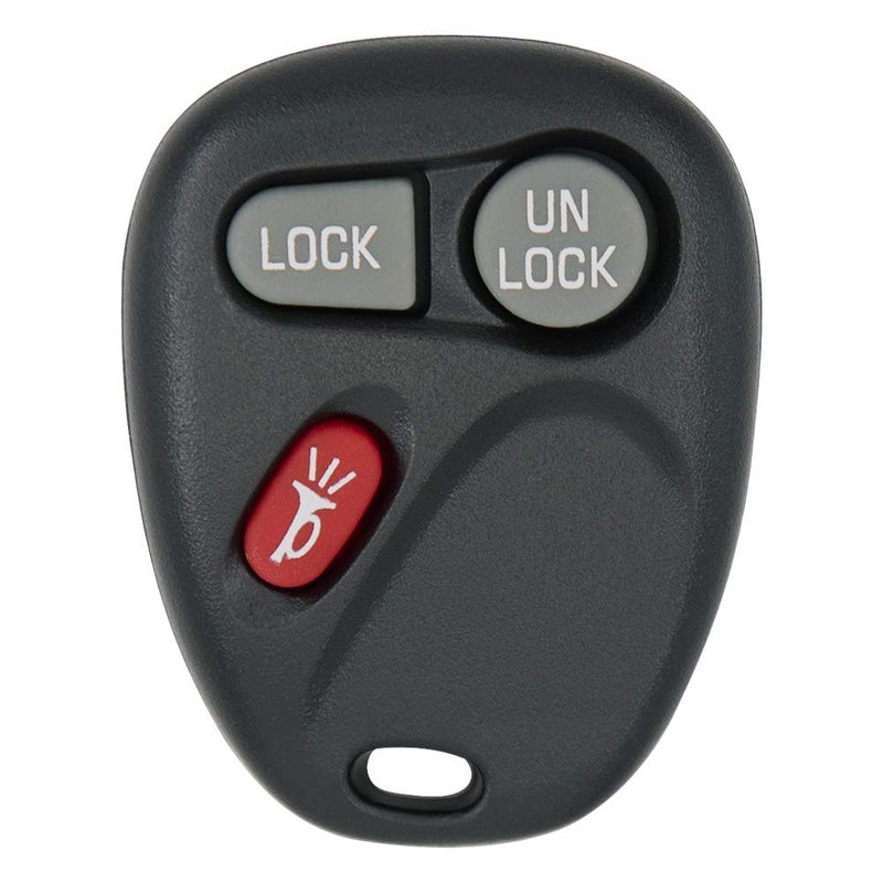 Keyless2Go Replacement for Keyless Entry Car Key Fob Vehicles That Use 3 Button KOBLEAR1XT 15042968 Remote Selfprogramming
