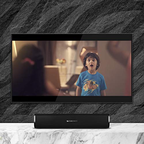 ZEBRONICS Zeb-Vita Plus Mini 16W Soundbar Supporting LED Display, USB, SD Card, AUX, FM, TWS & Call Function (Black) - Image 5