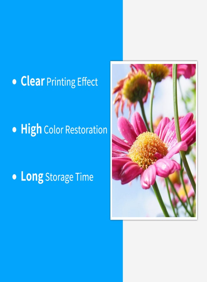 خرطوشة حبر بديلة متوافقة مع طابعات HP Officejet Pro 8100 و8600 و8610 و8620 و8630 و8640 و8660 و8615 و8625 و251DW و276DW، عالية الإنتاجية، عبوة من 4 خراطيش (خرطوشة سوداء، خرطوشة سماوية، خرطوشة أرجوانية، خرطوشة صفراء). - Image 3