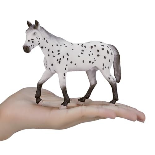 MOJO Appaloosa Stallion Realistic Equestrian Horse Club Hand Painted Toy Figurine - Image 4