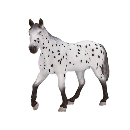 MOJO Appaloosa Stallion Realistic Equestrian Horse Club Hand Painted Toy Figurine - Image 1