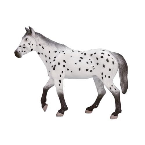 MOJO Appaloosa Stallion Realistic Equestrian Horse Club Hand Painted Toy Figurine - Image 3