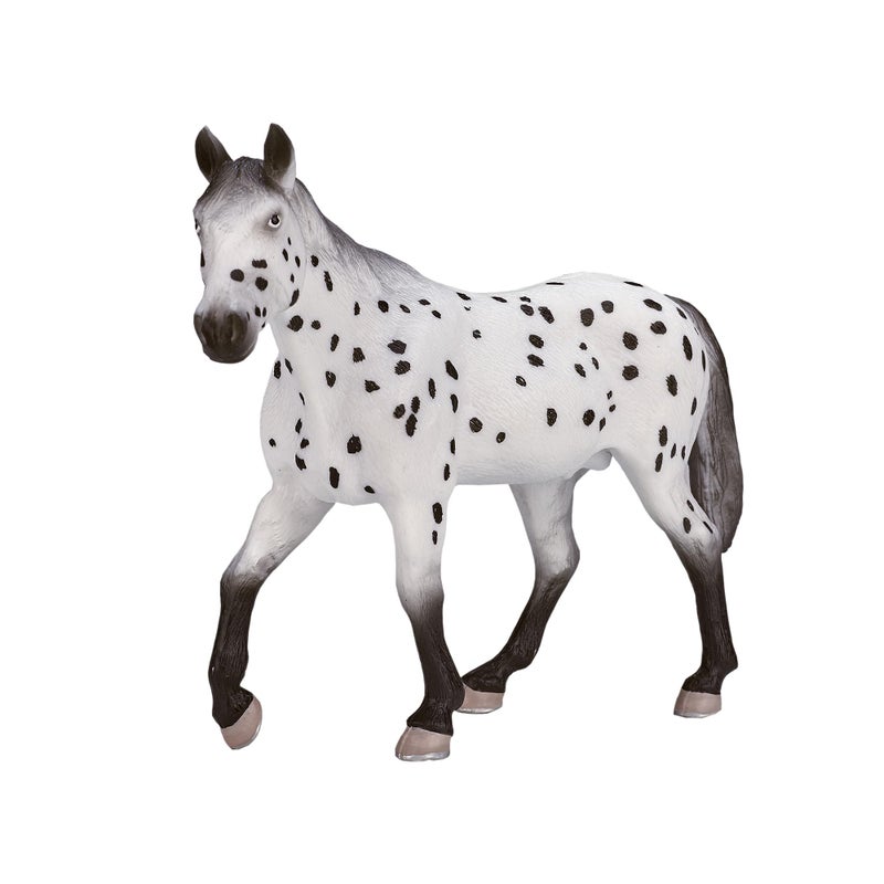 MOJO Appaloosa Stallion Realistic Equestrian Horse Club Hand Painted Toy Figurine - Image 5