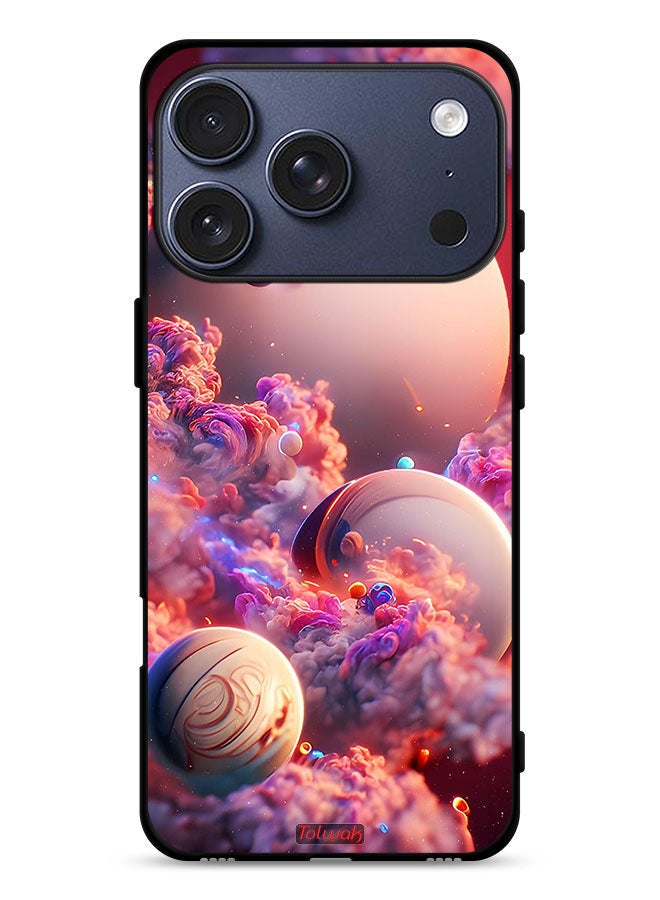 Tolwak Apple iPhone 17 Pro Protective Case Cover Clouds Abstract Art - Image 1