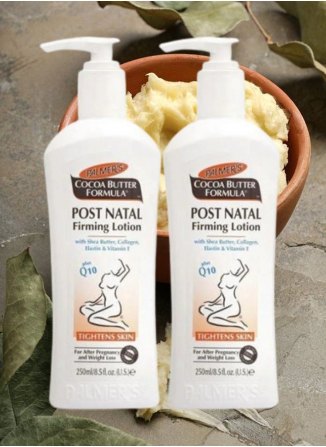 PALMER'S 2 Pieces Post Natal Firming Lotion Cocoa Butter Formula 250ml  - Image 1