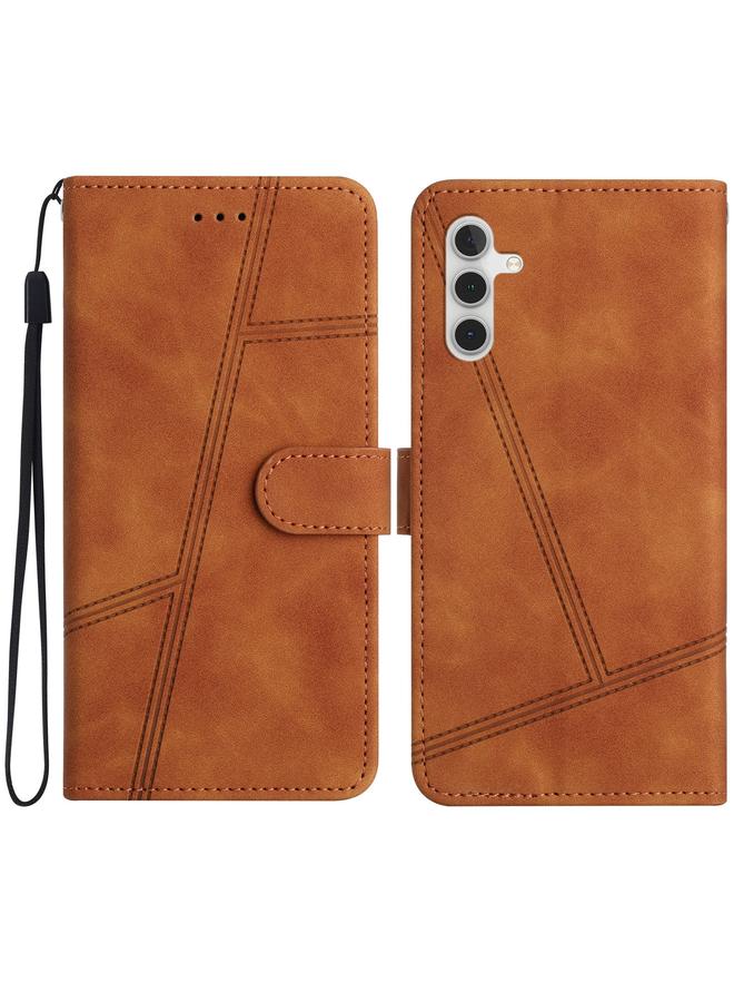 اس-توب جراب لهاتف Samsung Galaxy A26 5G جراب هاتف جلدي مخيط بملمس الجلد - Image 1