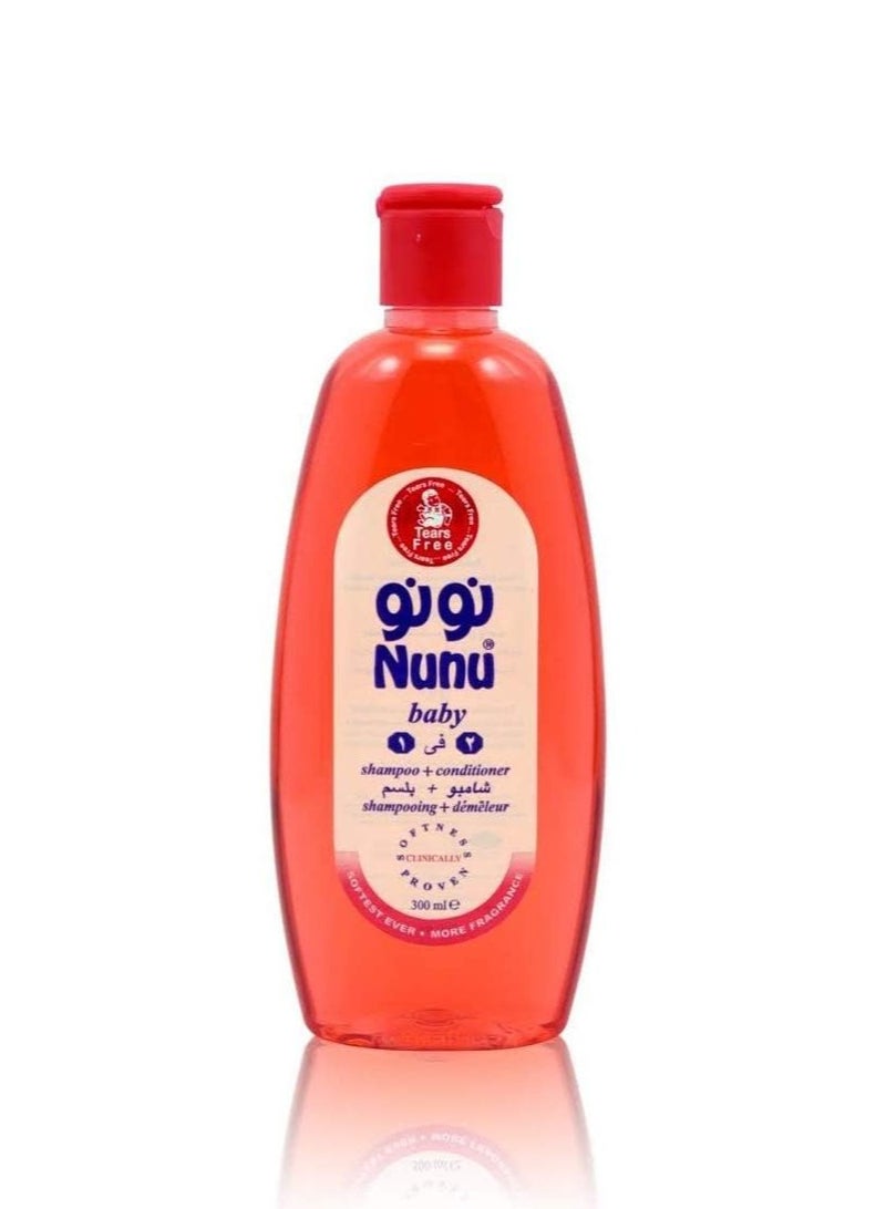 نونو شامبو وبلسم للاطفال 2 في 1 - 300 مل